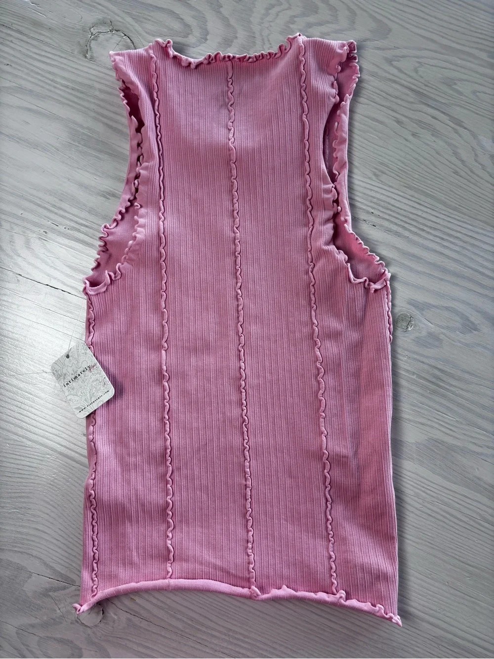 Free People Intimately Better This Way Tank (Pink-Stock Photo For Reference)